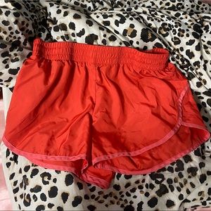 Red Athletic Shorts